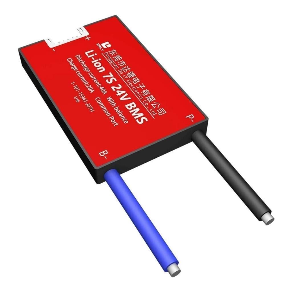DALY BMS Li-ion 7S 24V 40A Balanslı Ortak Port