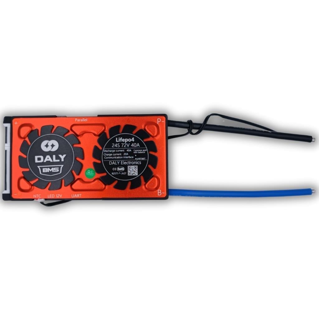 Daly Bms LiFePO4 Smart 20S 72V 40A Balanslı - Ortak Port