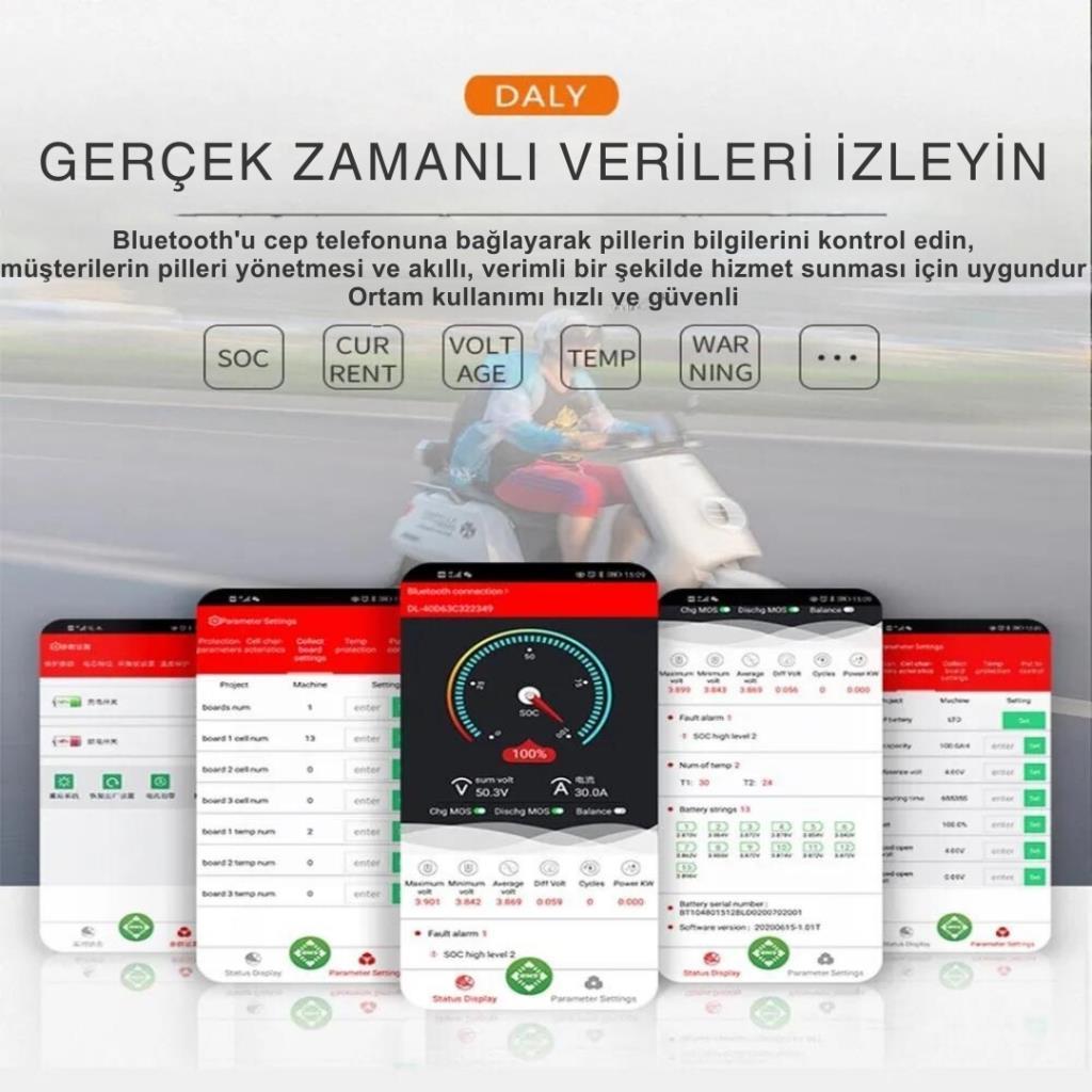 Daly Smart BMS Bluetooth Modül Adaptörü