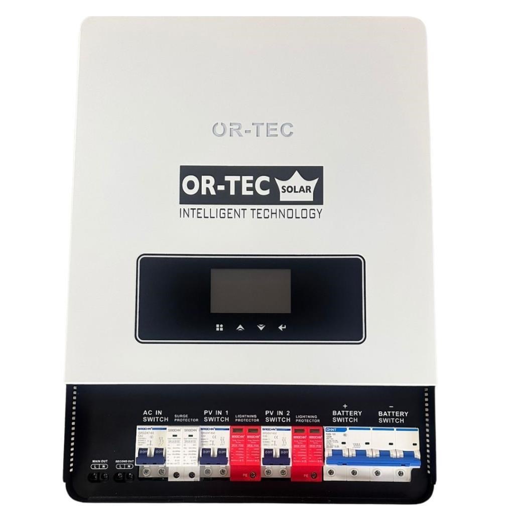 OR-TEC 10.2kW 48V MPPT Sigortalı Akıllı İnverter