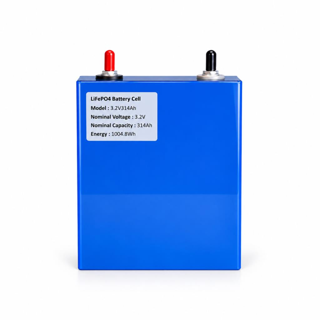 OR-TEC 3.2V 314Ah LiFePo4 Cornex Prizmatik Pil Hücresi