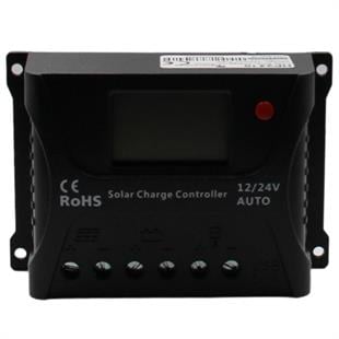12-24V OTOMATİK 10A PWM Solar Şarj Kontrol Cihazı - Şarj Regülatörü LCD Ekranlı