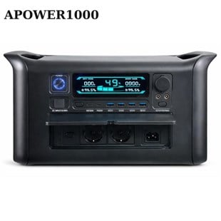 AP1000 1800W - 320000mAh - 1024Wh Kapasite LiFePO4 Taşınabilir Güç Istasyonu
