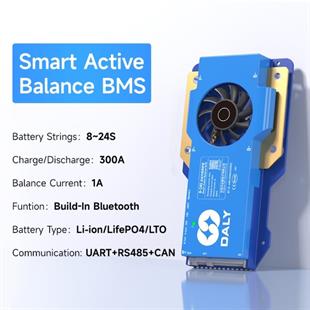 Daly 100BALANCE 8-24S 300A Smart Aktif Balanslı BMS 