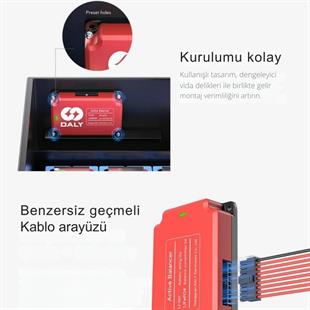 Daly BMS 16S Aktif Balans Cihazı 5A