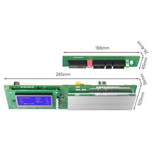 Daly Smart BMS LiFePO4 8S 24V 100A Solar Ev Enerjisi Depolama Sistemi RS485/CAN/LCD
