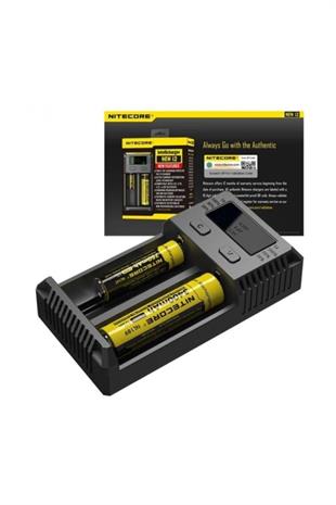 Nitecore I2 Akıllı Pil Şarj Cihazı Tüm Piller İçin