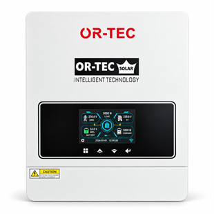 OR-TEC 48V 6.5kW Paralel Destekli Wi-Fi Çift MPPT Akıllı İnverter