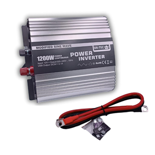 Or-Tec Solar 12v 1200W Modifiye Sinüs İnverter