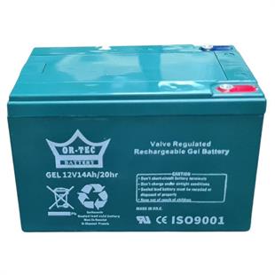 Ortec 12V 14AH Motorsiklet Jel Akü 4lü Set Volta Vsm Vsc 2025 Üretim