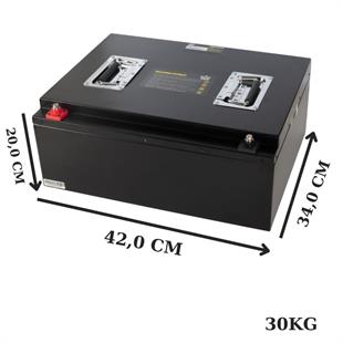 Ortec 72V 50AH LiFePO4 Bluetooth Özellikli - 72V 8.5A Li-Ion ve LiFePO4 Şarj Cihazı Seti