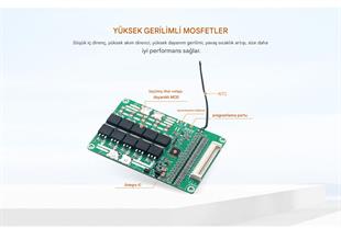 TDT Li-ion 7S 24V 40A BMS BALANSLI