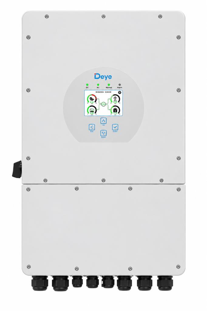 DEYE 12kW 48V LV Hibrit Trifaz İnverter 