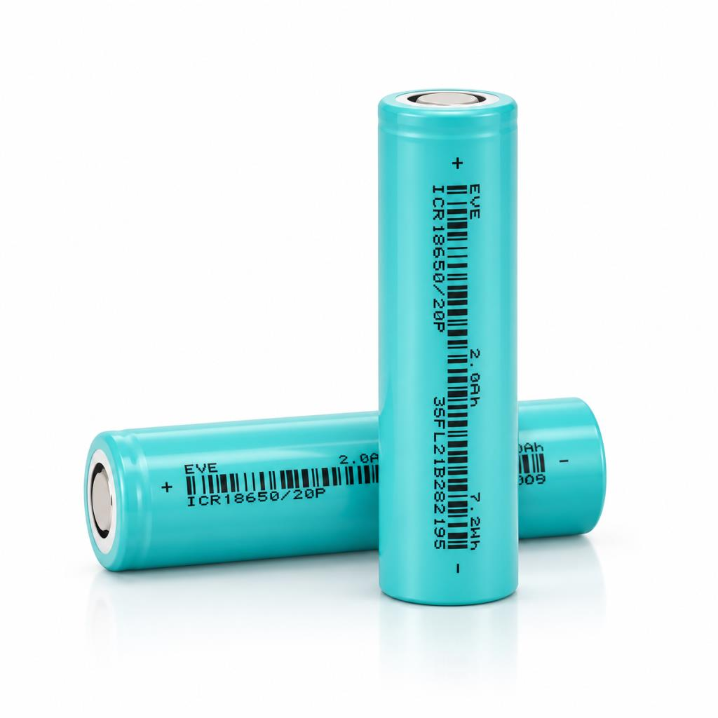 EVE 18650-20P-3.7V 2000 Mah Li-ion Şarjlı Pil
