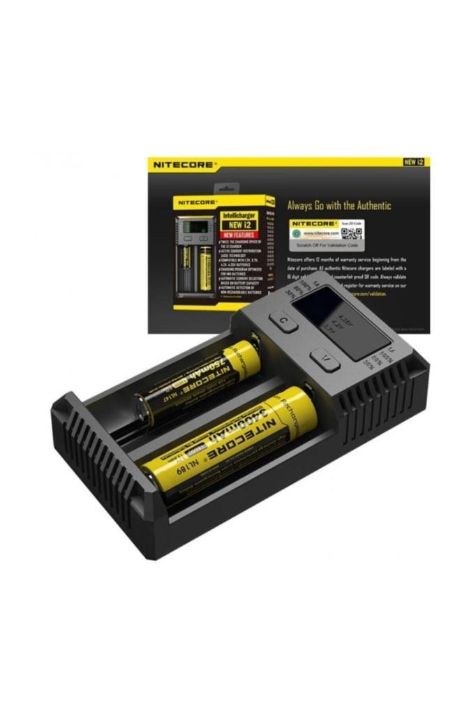 Nitecore I2 Akıllı Pil Şarj Cihazı Tüm Piller İçin