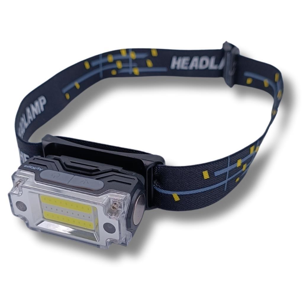 Sensörlü Süper Ultra Güçlü 6 Modlu Şarjlı Kafa Feneri