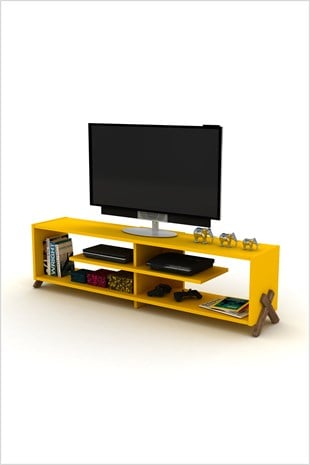 Kipp Set No.3 (Ceviz-Sarı)