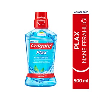 Colgate Plax Nane Ferahlığı Plağa Karşı Alkolsüz Ağız Bakım Suyu 500 ml