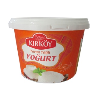 Kırköy Yarım Yağlı Yoğurt 2 kg