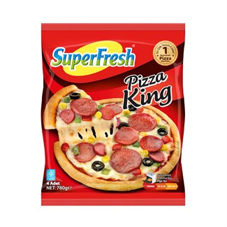 Superfresh Pizza King Ekonomik 4'lü 780 gr
