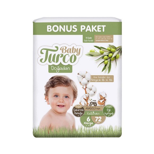 Baby Turco Bonus Paket Ekstra Large 72 li