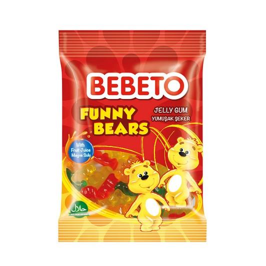 Bebeto Jelly Funny Bears 80 gr
