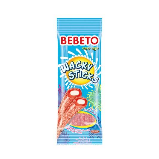 Bebeto Licorice Wacky Sticks Çilek Vanilya 75 gr