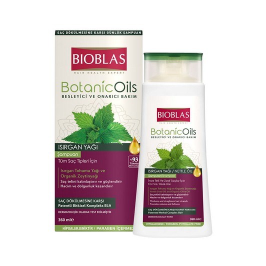 Bioblas Şampuan Botanic Oils İnce Telli Zayıf 360 ml
