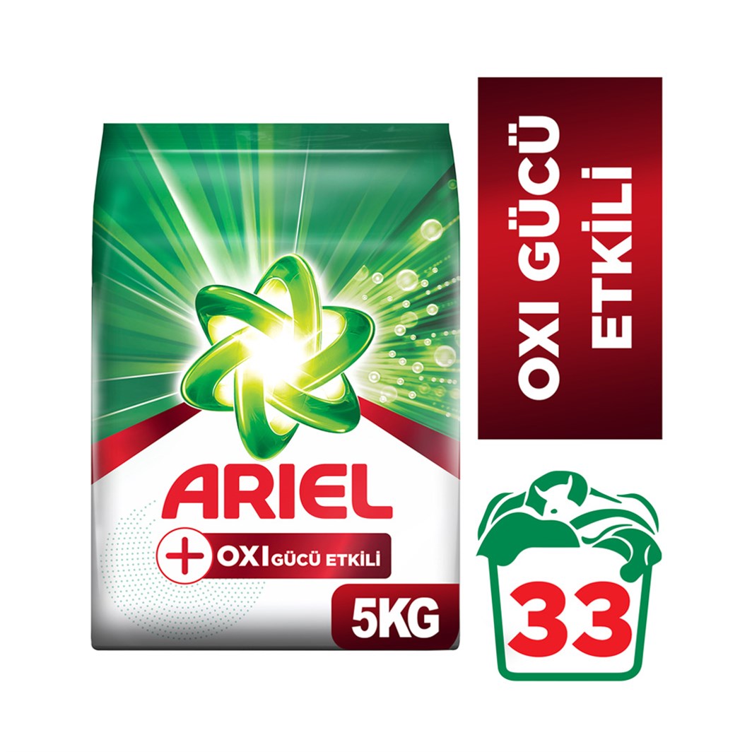 Ariel 5 kg Toz Çamaşır Deterjanı Oxi Etkili