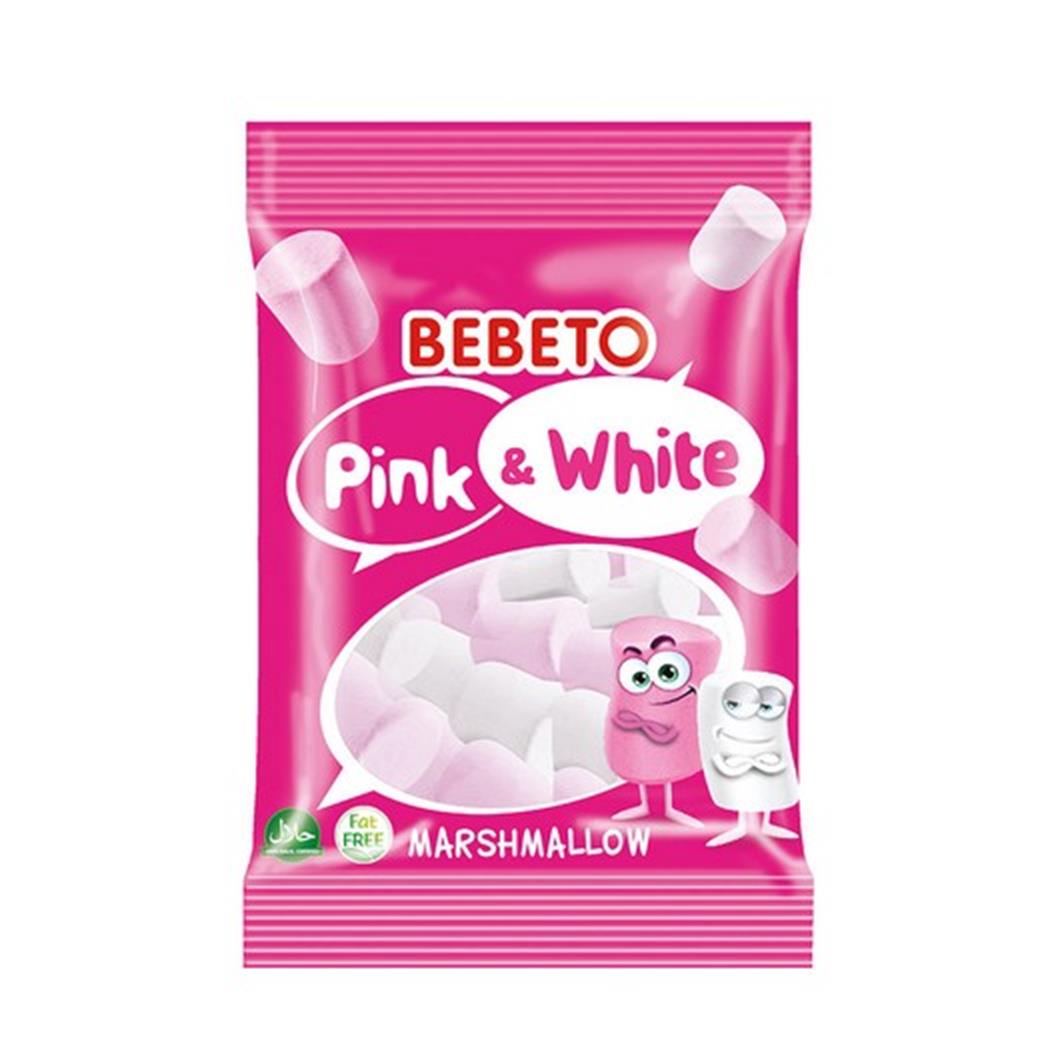 Bebeto Marshmallow Pink White 70 gr