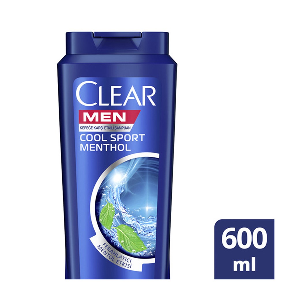 Clear Men Şampuan Cool Sport Menthol 600 ml