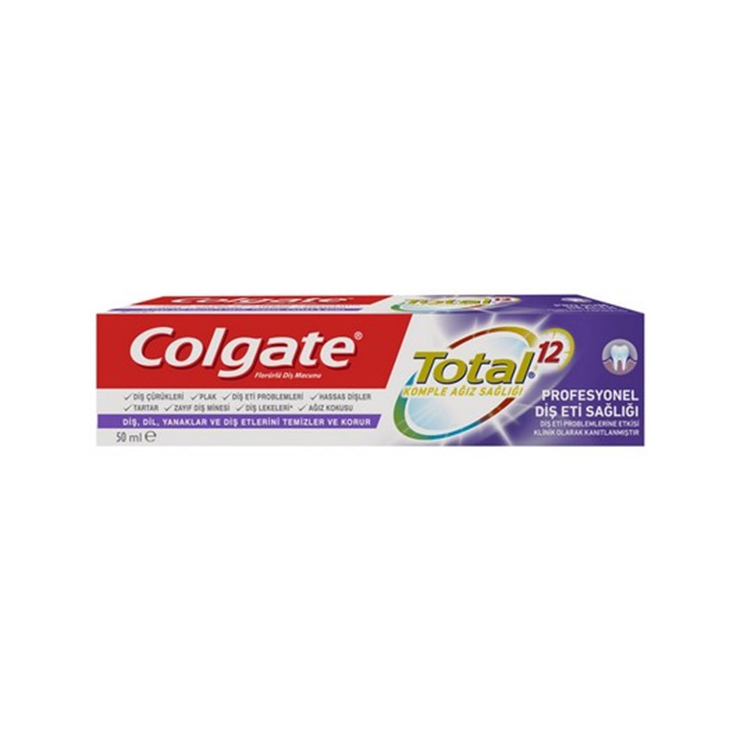 Colgate Total Pro Diş Eti Sağlığı Diş Macunu 50 ml