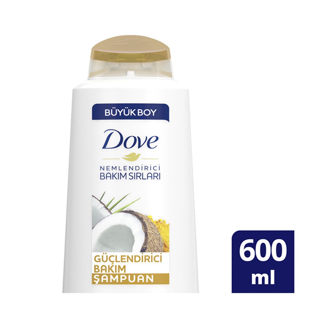 Dove Şampuan Hindistan Cevizi Yağı Ve Zerdeçal Özlü 600 ml