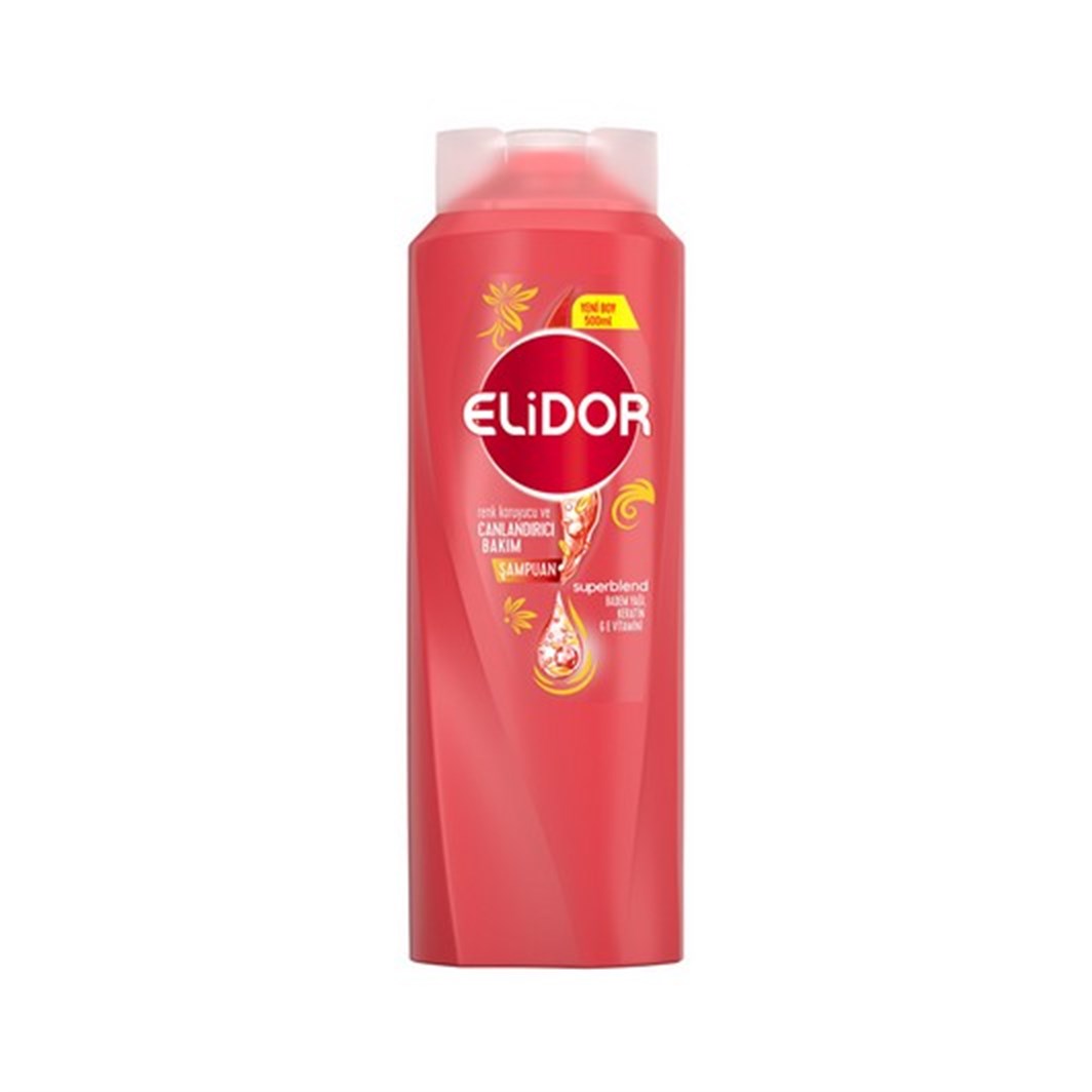 Elidor Şampuan Renk Koruyucu Ve Nemlendirici Bakım 500 ml