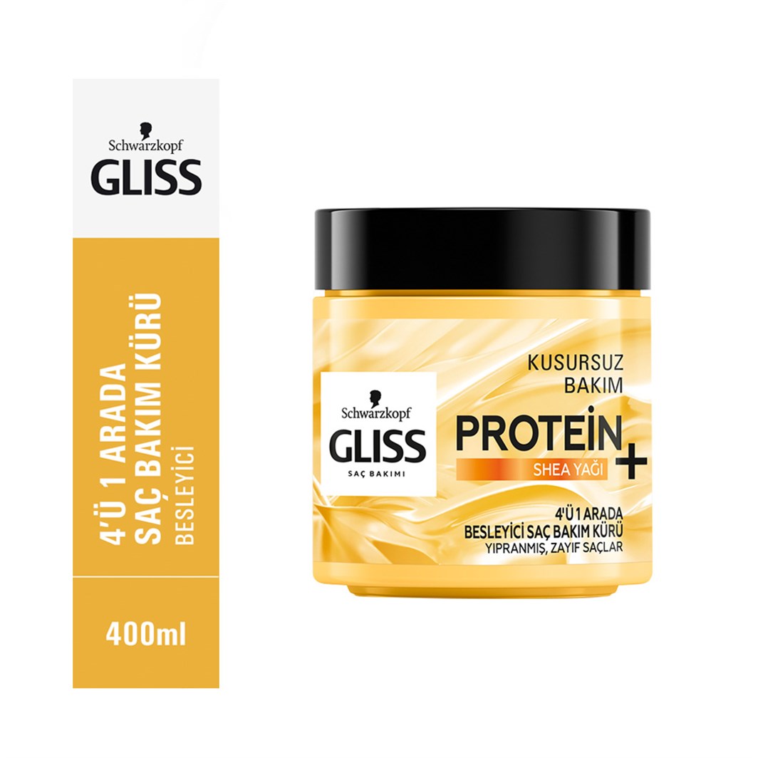 Gliss Maske Protein+Shea Yağı 400 ml