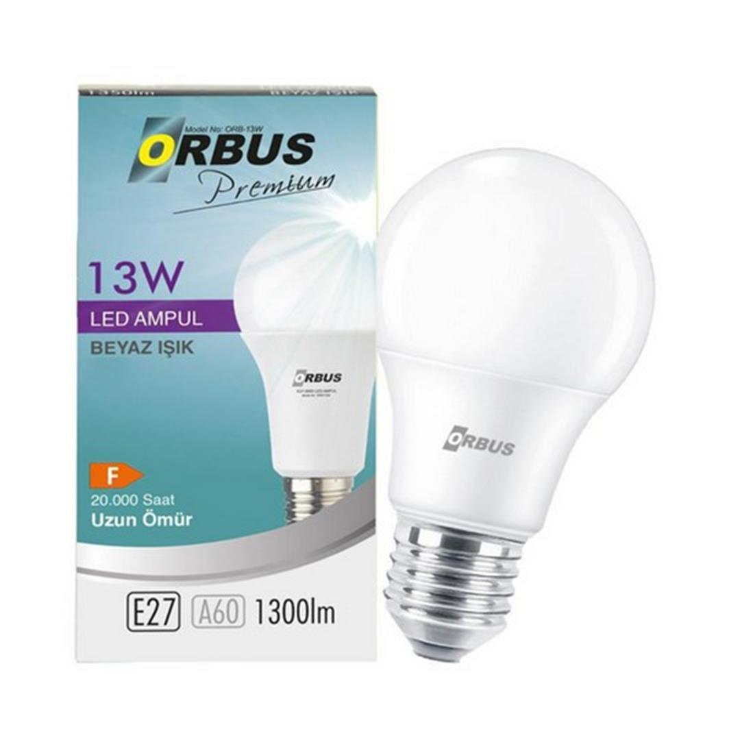 LED Ampul 13 watt E27 1300 Lm Beyaz Işık