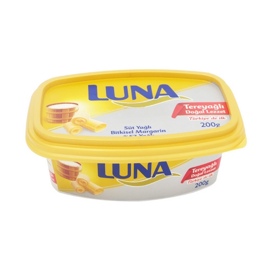 Luna Tereyağlı Kase Margarin 200 gr