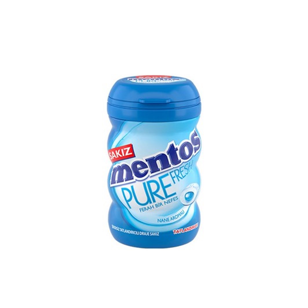 Mentos Pure Fresh Şişe Nane 90 Gr 3598