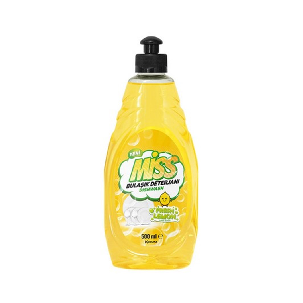 Miss Bulaşık Deterjanı Fresh Lemon 500 ml