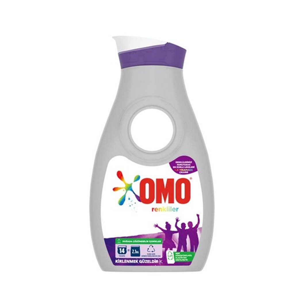 Omo Sıvı Deterjan 14 Yıkama Color 910 ml