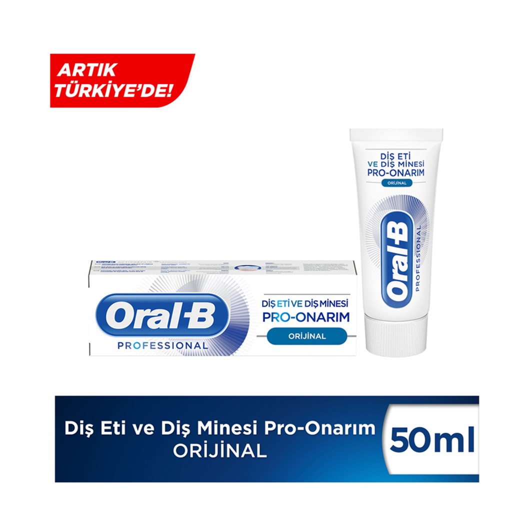 Oral-B Professional Diş Eti ve Diş Minesi Pro Onarım Orijinal Diş Macunu 50  ml