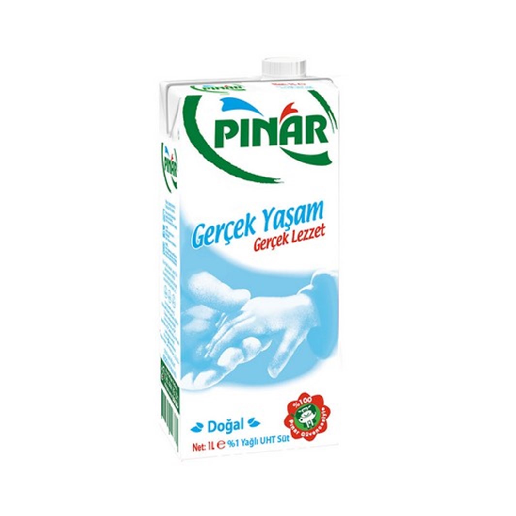 Pınar Süt %1 Yağlı 1 lt