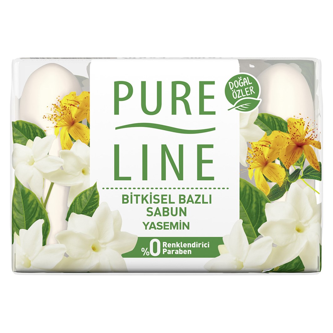Pure Line Katı Sabun Yasemin 4x70 gr