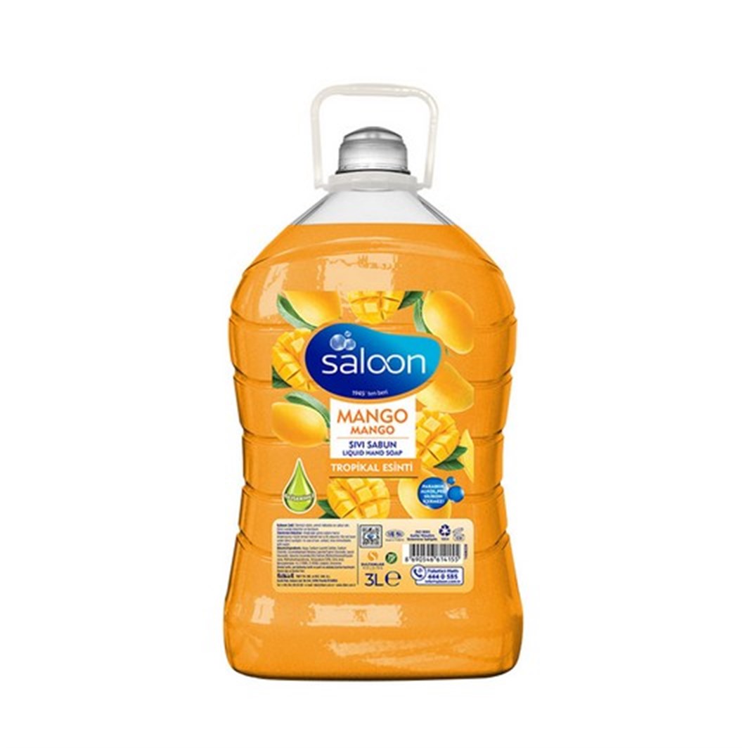 Saloon Sıvı Sabun Mango 3 lt