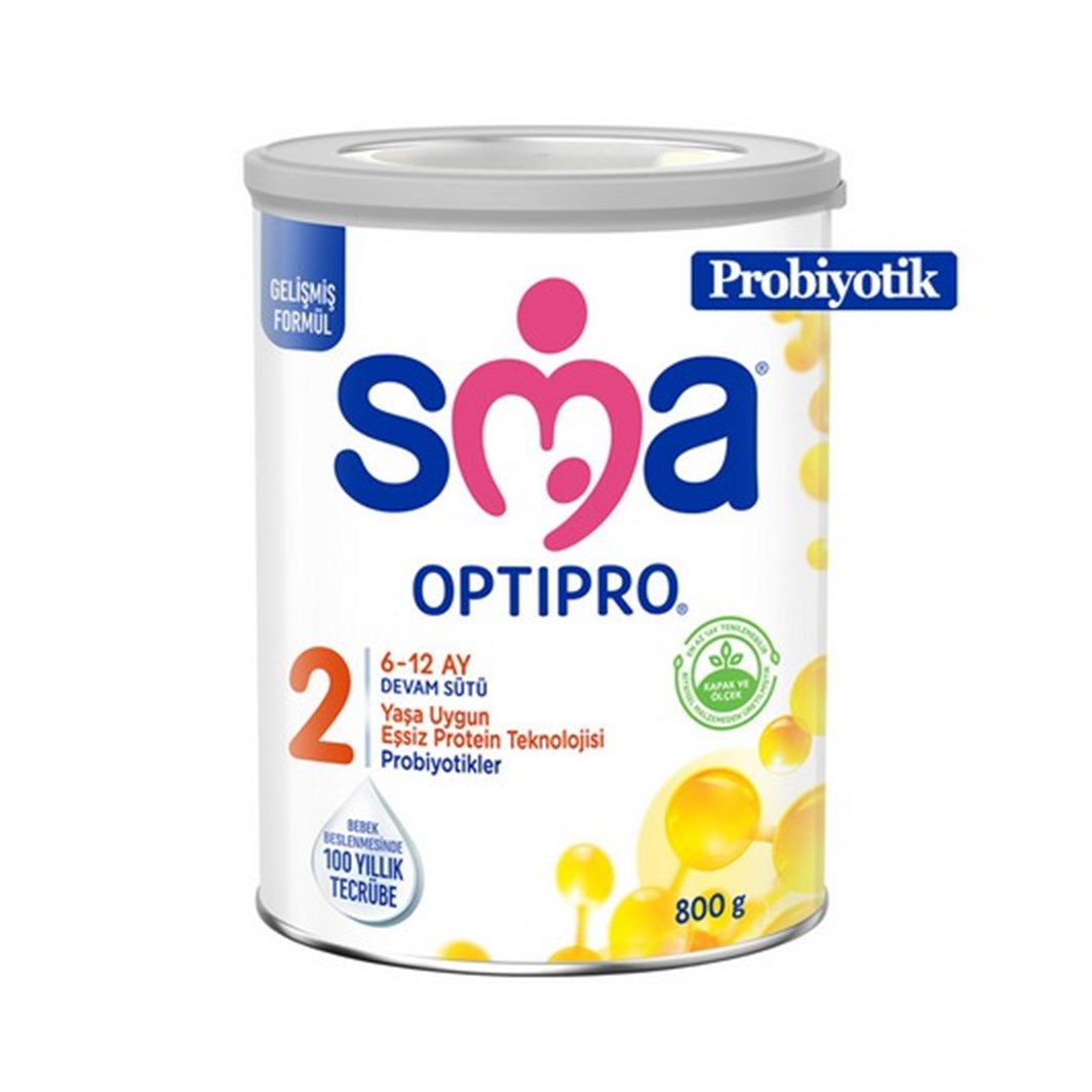Sma Optipro Probiyotik 2 Bebek Sütü 800 gr