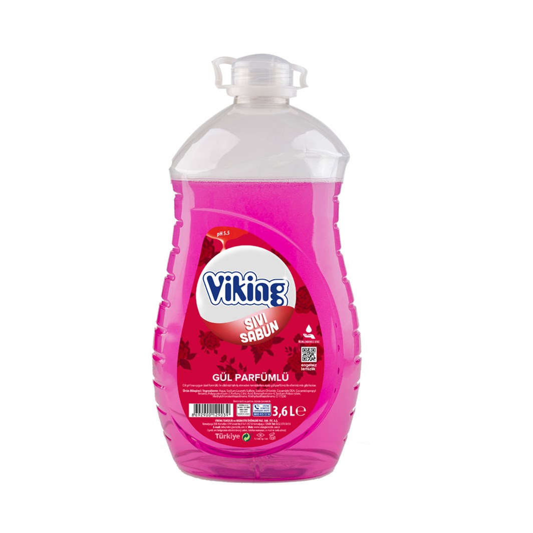 Viking Sıvı Sabun Gül Kokulu 3,6 lt
