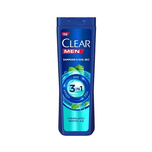Clear Men Cool Sport 3ın1 350 ml