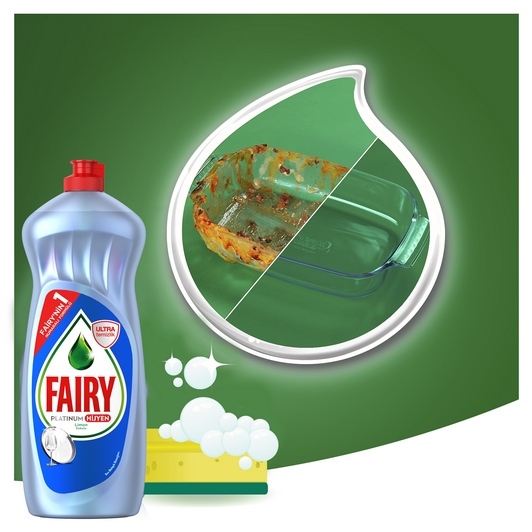 Fairy Platinum Hijyen 500 ml Sıvı Bulaşık Deterjanı