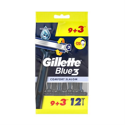 Gillette Blue 3 Slalom Kullan-At Tıraş Bıçağı 9+3 Adet