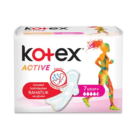 Kotex Active Uzun 7'li